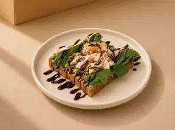 Avocado Feta With Egg