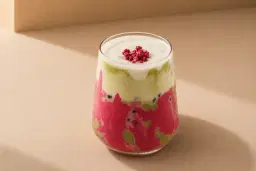 Raspberry Matcha